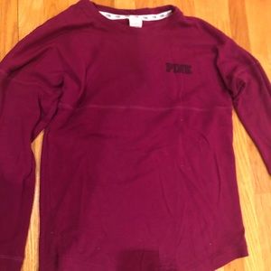 Varsity VS Pink Sweatshirt